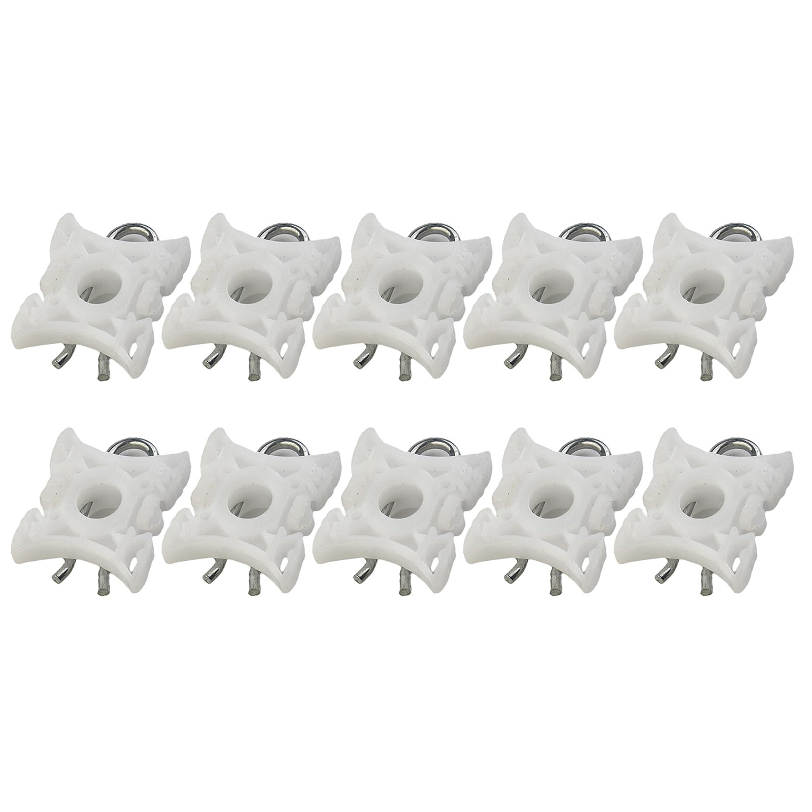 Glanhbnol 10/20 Stück Fensterheber Schiebezapfen Clip Fensterheber Sliders Clip Für E32 E34 E36 51321938884 von Glanhbnol