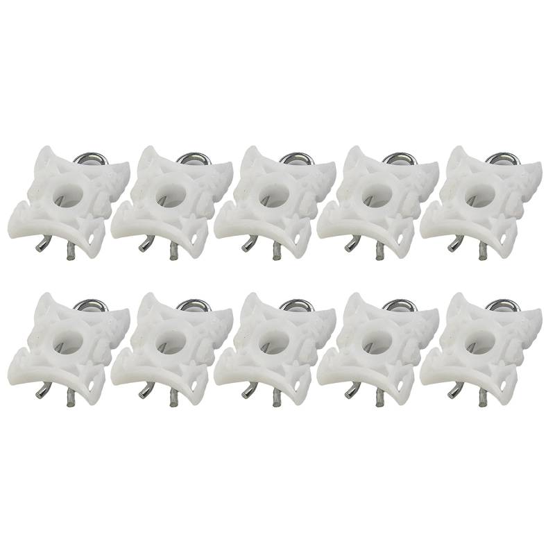 Glanhbnol 10/20 Stück Fensterheber Schiebezapfen Clip Fensterheber Sliders Clip Für E32 E34 E36 51321938884 von Glanhbnol