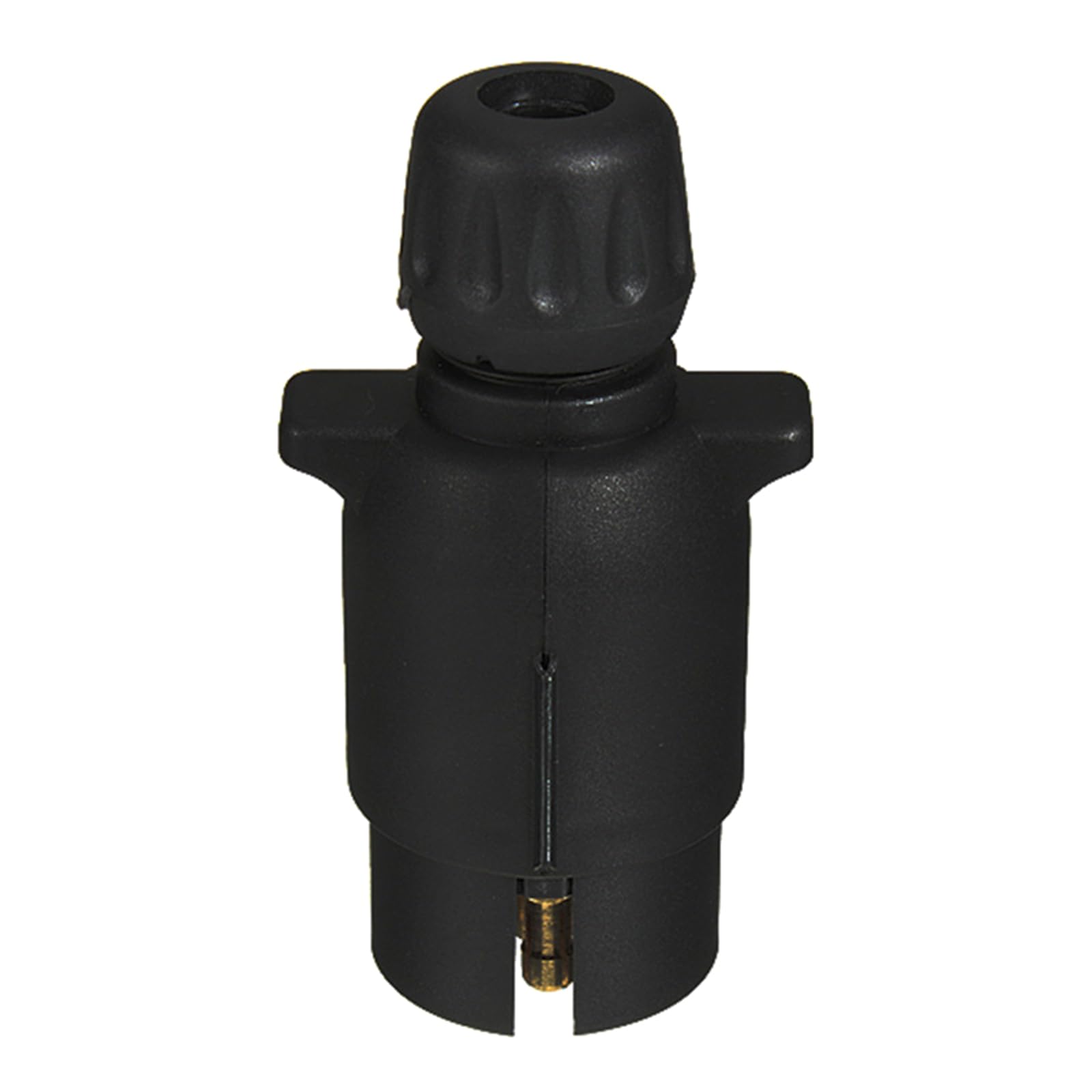 Glanhbnol 7-poliger Anhängerkupplungs Adapter Für Anhänger Wohnwagen LKW Anhängerkupplung Europäischer Auto Stecker Adapter 12 V Wasserdichter Steckdosen Konverter von Glanhbnol