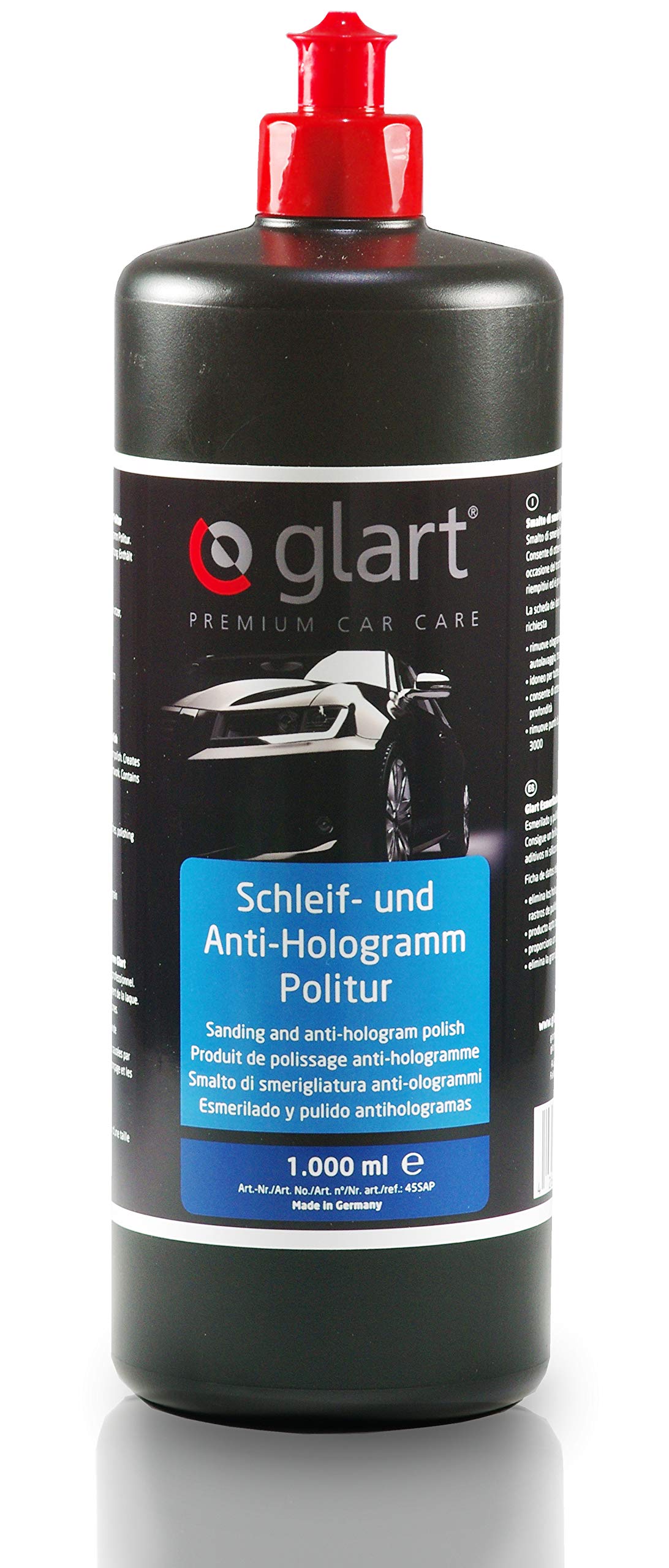 Glart 45SAP Schleif- und Anti-Hologramm Auto und Lack Politur 1000 ml von Glart