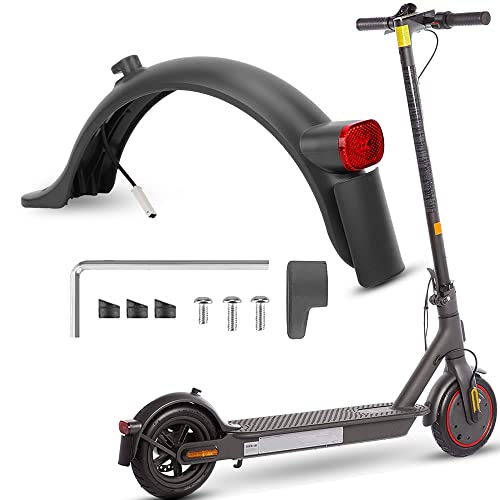 Gleamydot Hinterer Kotflügel Electric Scooter 3 Hinterer Kotflügel Ersatz Sets Kompatibel für Xiaomi E Roller Mi M365 1S Pro 2 Essential Zubehör von Gleamydot