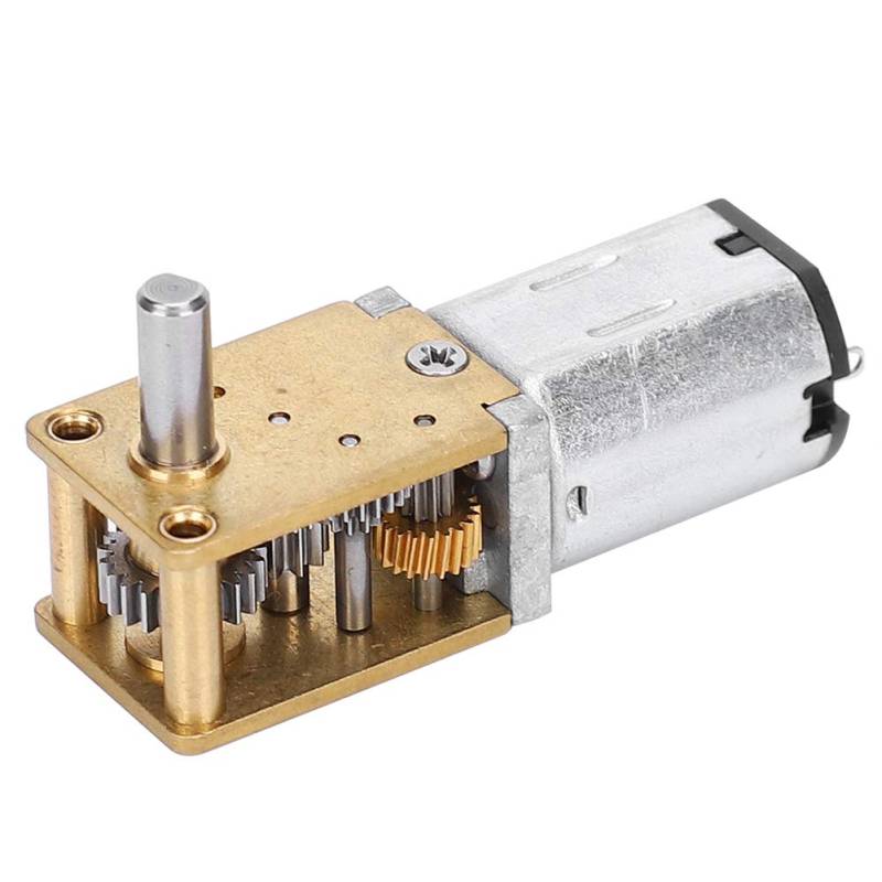 Glomora Mini -Mikro -Metall -Zahnradmotor, Reduktionsmotor N20 DC12V -Geschwindigkeitsreduzierung CW CCW Mikromotor DC -Zahnradmotor (DC12V68RPM) (DC12V136RPM) von Glomora