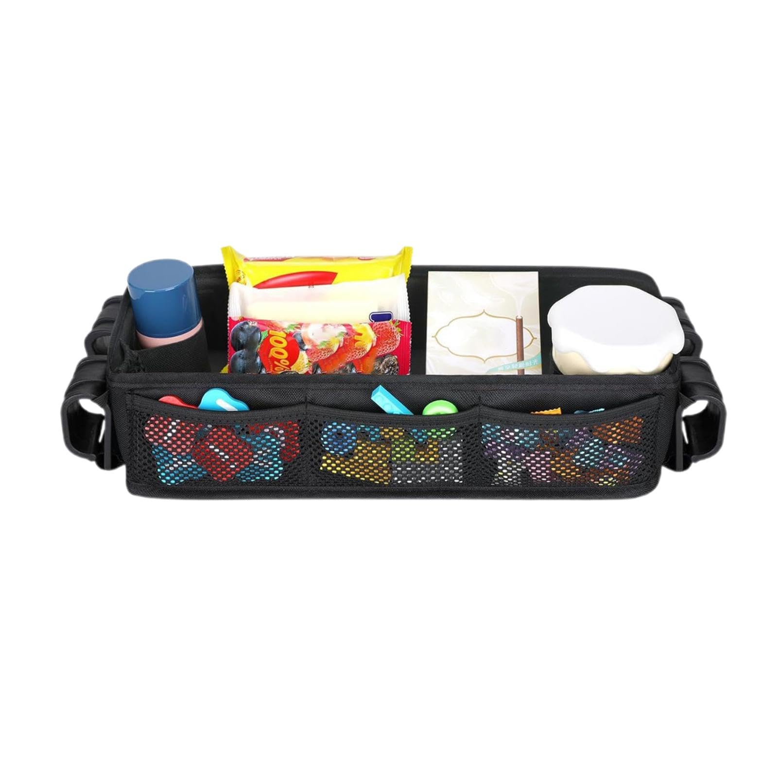 Tablett für Snacks für Kinderwagen, Organizer für Kinderwagen – Zubehör für Kinderwagentasche, Organizer aus Oxford-Stoff | Organizer für Kinderwagentasche, Organizer für Taschen von Glugahrif