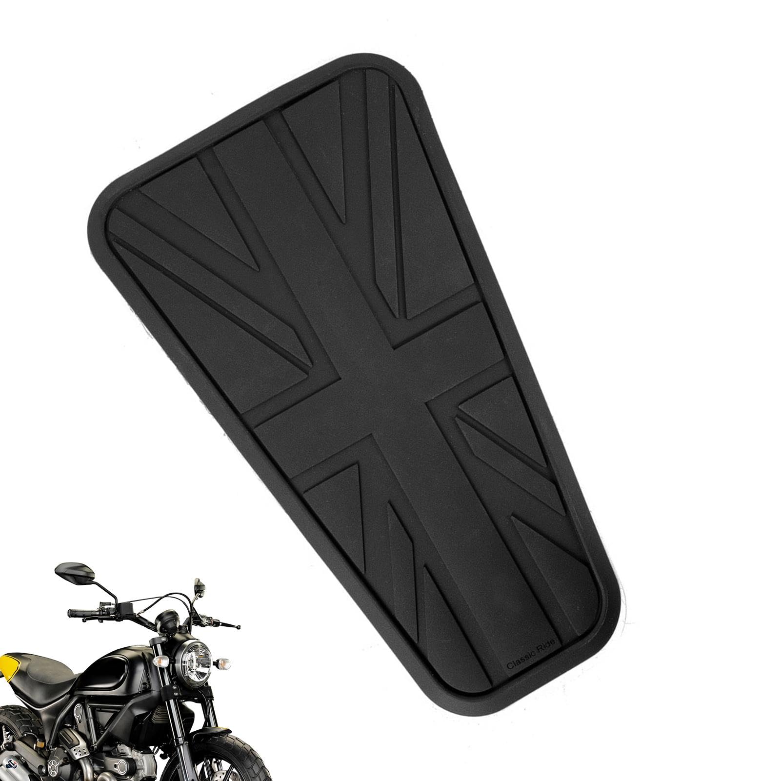 Gmokluytw Motorrad-Tank-Knieschoner - Motorrad-Tankaufkleber | Tank-Traktionspad | Anti-Rutsch-Motorrad-Tankpad | Panels Vintage Pads Aufkleber | Tank-Traktionspad für Motorrad für Tank von Gmokluytw