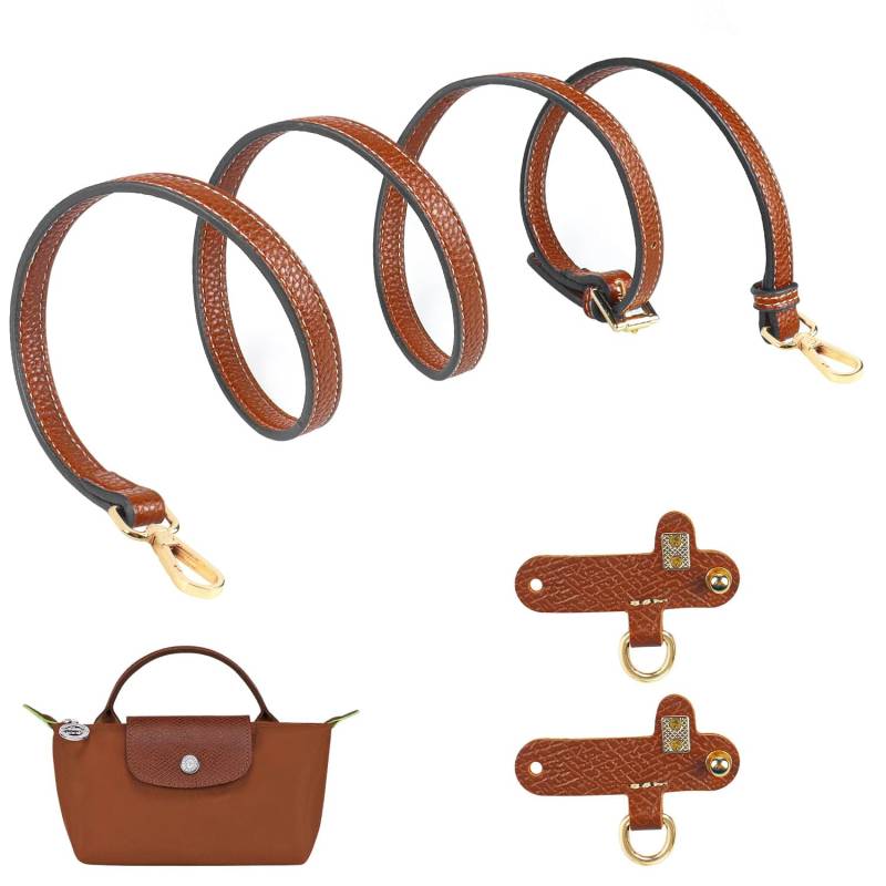 Longchamp Tasche Damen, Verstellbarer Schulterriemen für Taschen, Taschengurt Gurt Verlängerung, Longchamp Gurt für Umhängetasche, Breite des Schultergurts 1.2 cm von GoBene