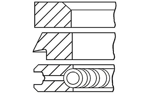 Goetze Engine 08 – 337700 – 00 Kolben-Scheinwerfer-Set von Goetze Engine