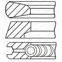 Kolbenringsatz GOETZE 08-445200-00 von Goetze