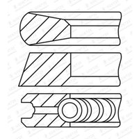 Kolbenringsatz GOETZE 08-449600-00 von Goetze