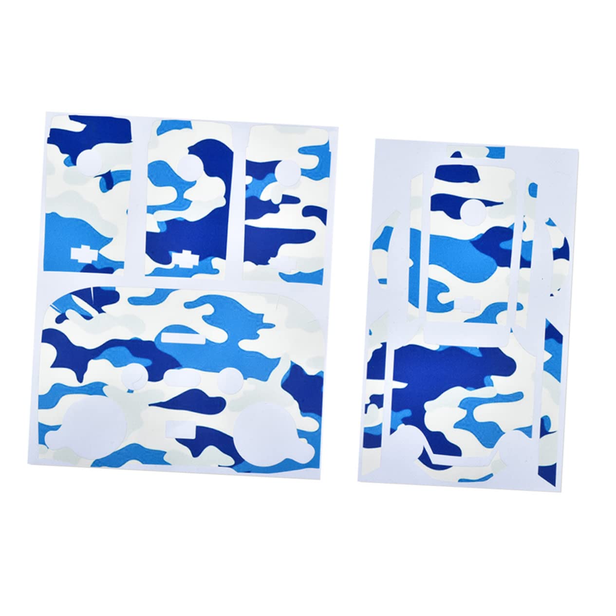 Gogogmee 1 Satz Drohnen-Aufkleber Drohnen-Camouflage-Aufkleber Camouflage-Drohne-Aufkleber Dekoration der Drohnenhaut Drohnen-DIY-Zubehör Aufkleber für Drohne Drohnen Zubehör PVC Blue von Gogogmee