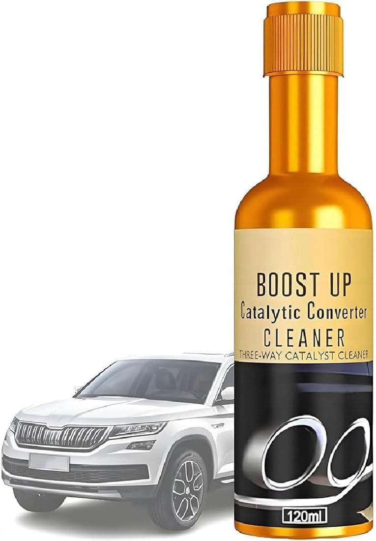 Glamatic Catalytic Cleaner, Katalysator Reiniger Benzin, Auto Katalysator Reiniger, Fuel and Exhaust System Cleaners, Motor Turbolader Reiniger, Catalytic Converter Cleaner für Auto (1pcs) von Gokame