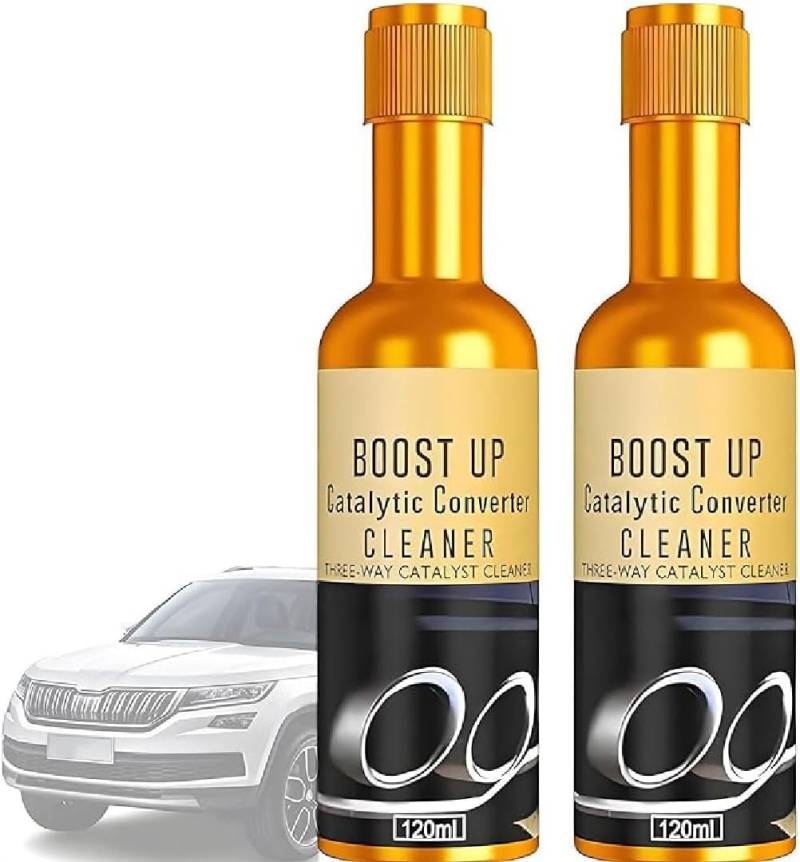 Glamatic Catalytic Cleaner, Katalysator Reiniger Benzin, Auto Katalysator Reiniger, Fuel and Exhaust System Cleaners, Motor Turbolader Reiniger, Catalytic Converter Cleaner für Auto (2pcs) von Gokame