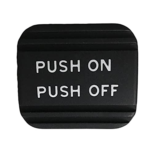 Gokeet 465313TA0A Auto Schwarz Gummi Feststellen Bremse Pedal Pad für Quest Rogue Leaf von Gokeet