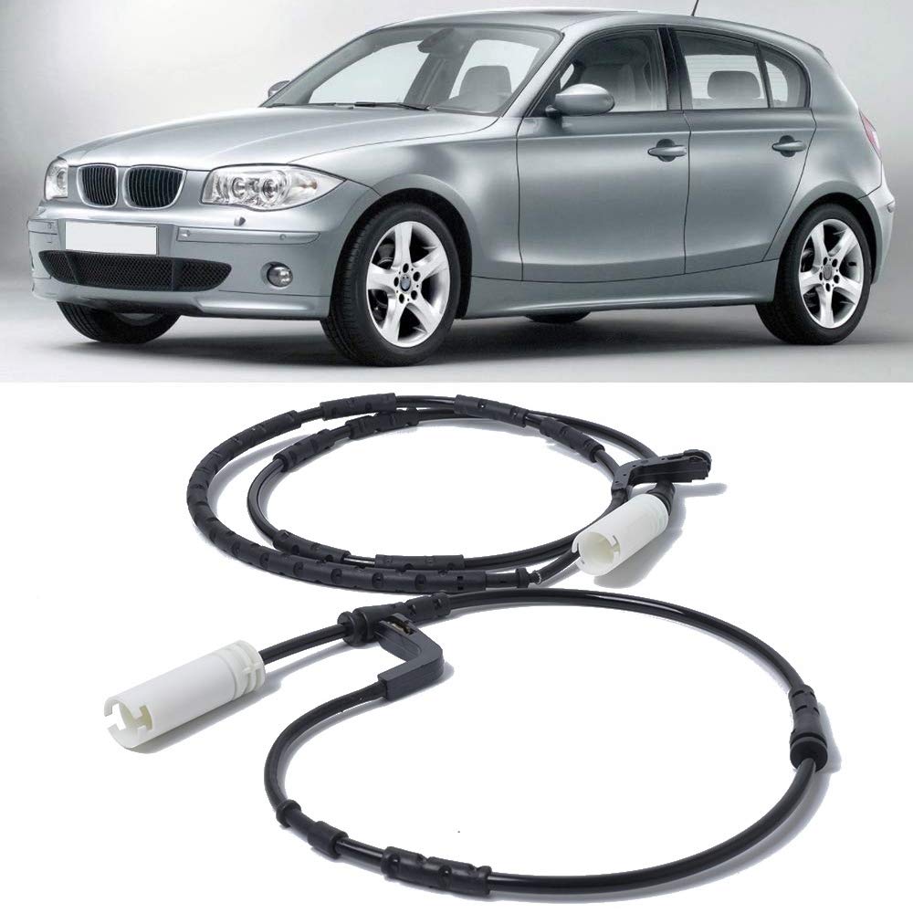 Gokeet Verschleiß Sensor für Auto Bremse BeläGe Vorne und Hinten für E90 E91 E92 E93 1 3Er 34356789439 34356789445 von Gokeet