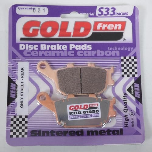 Bremsbeläge Gold Fren Moto Honda 750 Cb F2 Seven Fifty 1992-2003 AR von Gold Fren