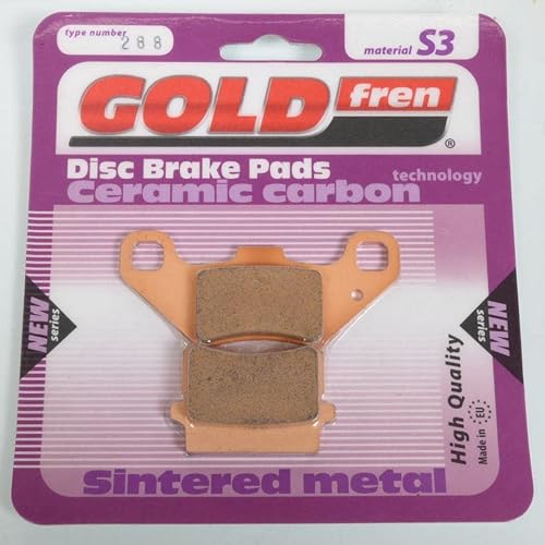 Bremsbelag gold fren für motorrad motorhispania 125 duna pro 2013 bis 2014 avg neu von Gold Fren