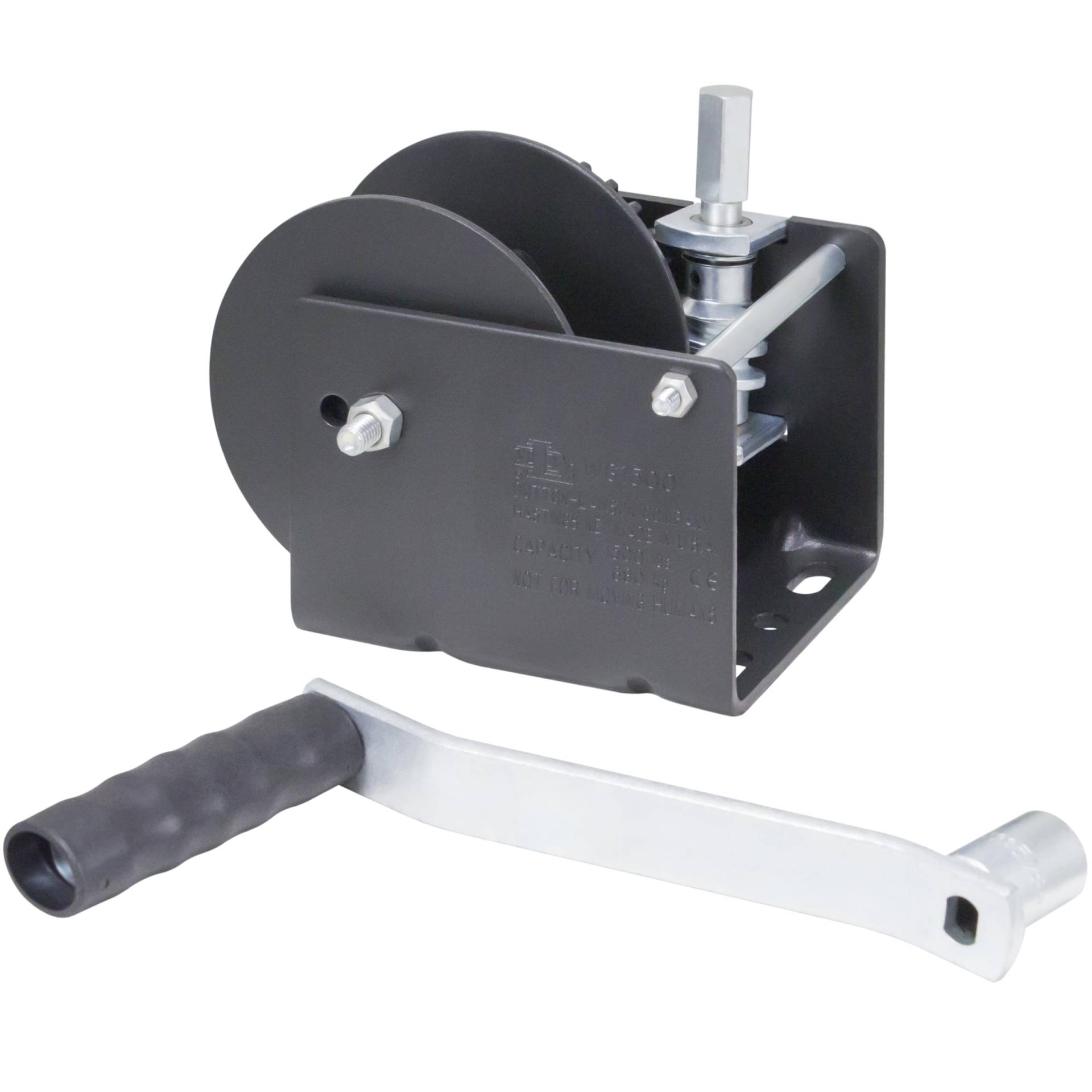 Goldenrod Dutton-Lainson Company WG1500HD 1500 lbs Worm Gear Winch with Hex Drive von Goldenrod