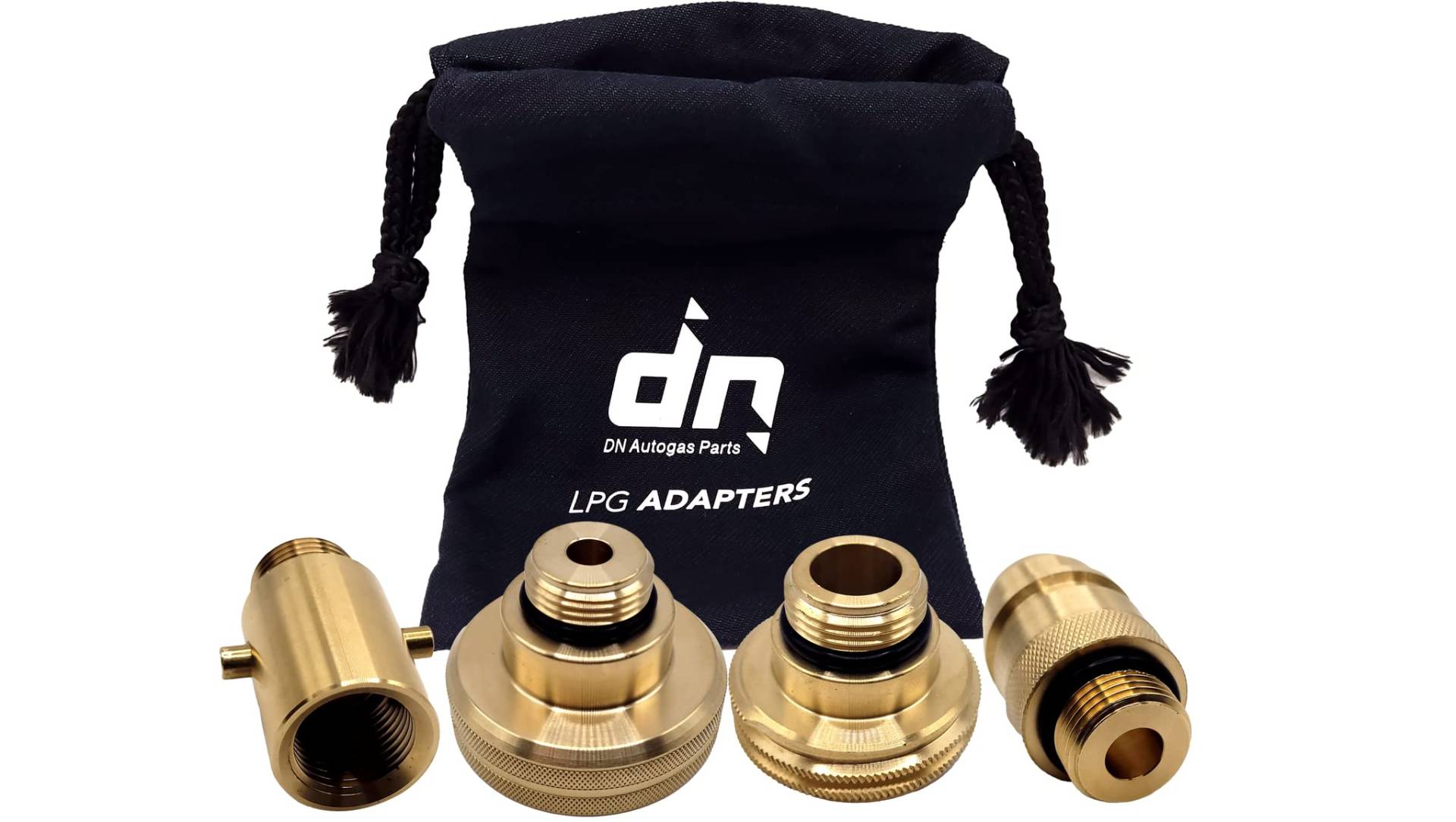 Gomet LPG GPL Autogas Tank-Nachfülladapter Set für alle Europa ACME DISH EURONOZZLE Bajonett mit Tasche von Gomet