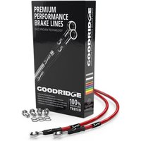 Bremsschaluch Stahlgeflecht GOODRIDGE SU1305-2F/1RP-RD von Goodridge