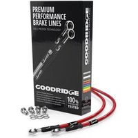 Bremsschaluch Stahlgeflecht GOODRIDGE YA0696-2F/1RP-RD von Goodridge