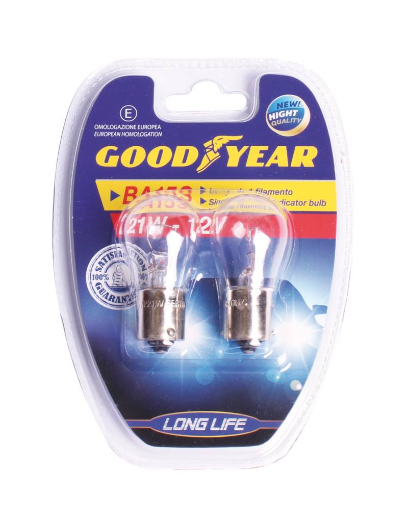 Good Year 77025 Kit Lampen BA15S von Goodyear