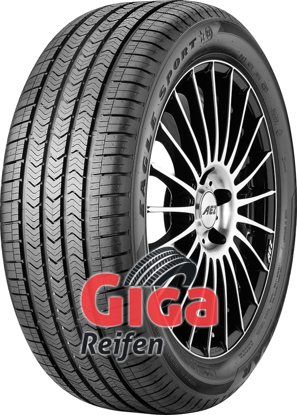 Goodyear Eagle Sport All-Season ROF ( 255/45 R20 105V XL, MOExtended, runflat ) von Goodyear