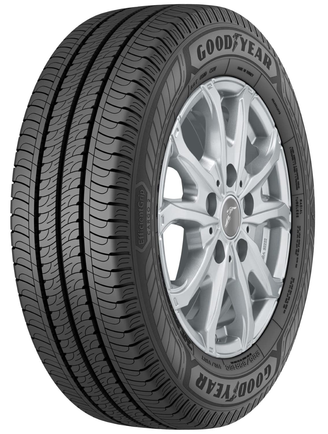 Goodyear EfficientGrip Cargo 2 | Sommerreifen, 205/70R15 106S von Goodyear