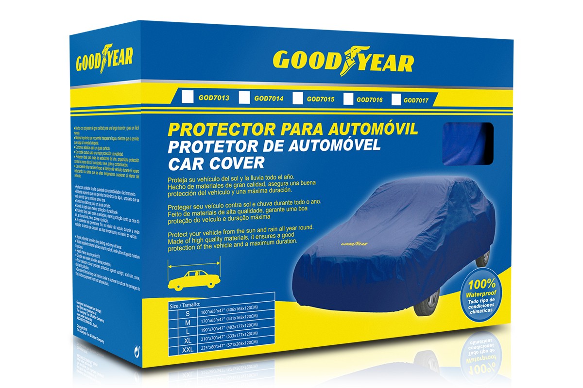 Goodyear Fahrzeugabdeckung GOD7013 Autoabdeckung von Goodyear