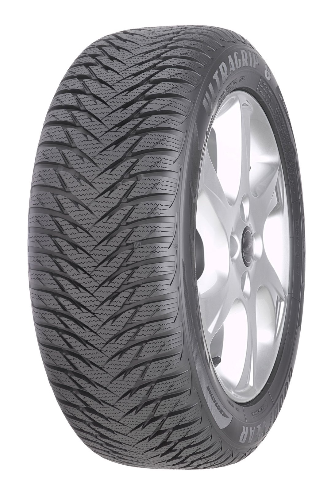 Goodyear Ultra Grip 8 FP M+S - 195/55R16 87H - Winterreifen Schwarz von Goodyear