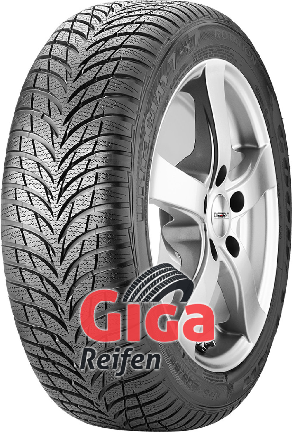 Goodyear UltraGrip 7+ ( 205/55 R16 91H * ) von Goodyear