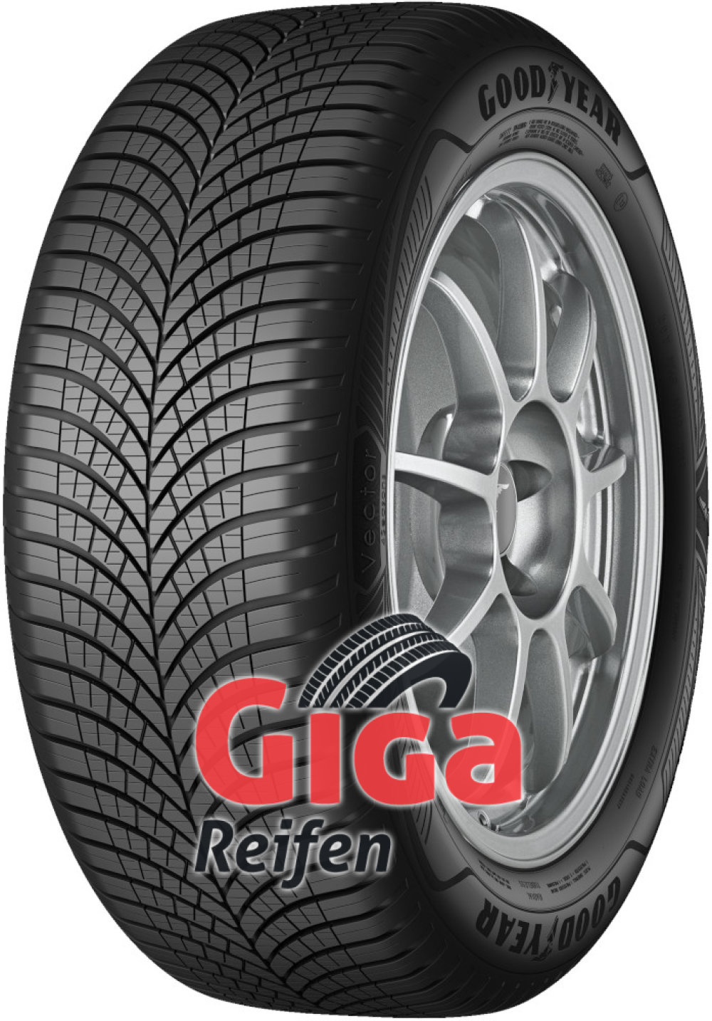 Goodyear Vector 4 Seasons Gen-3 SUV ( 215/60 R17 100V XL EVR ) von Goodyear