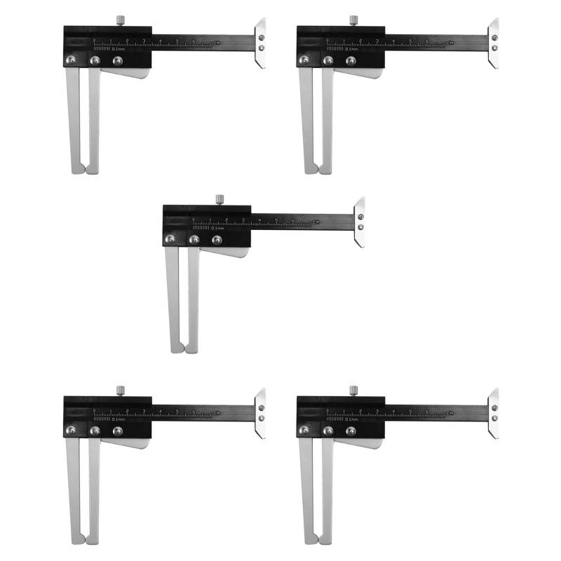 Goorvoucs 5X Scheiben Brems Scheibe Dicke Brems Sattel 0-60Mm Mess GeräT Mess Schraube Mess Werkzeug von Goorvoucs