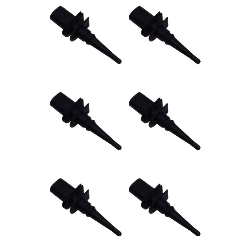 Goorvoucs 6 StüCk Vorne Hinten Hinten Links Rechts Schwarz AußEnlufttemperatursensor für 1 6 7Er E46 E90 E91 E39 E60 E63 E38 65816905133 von Goorvoucs