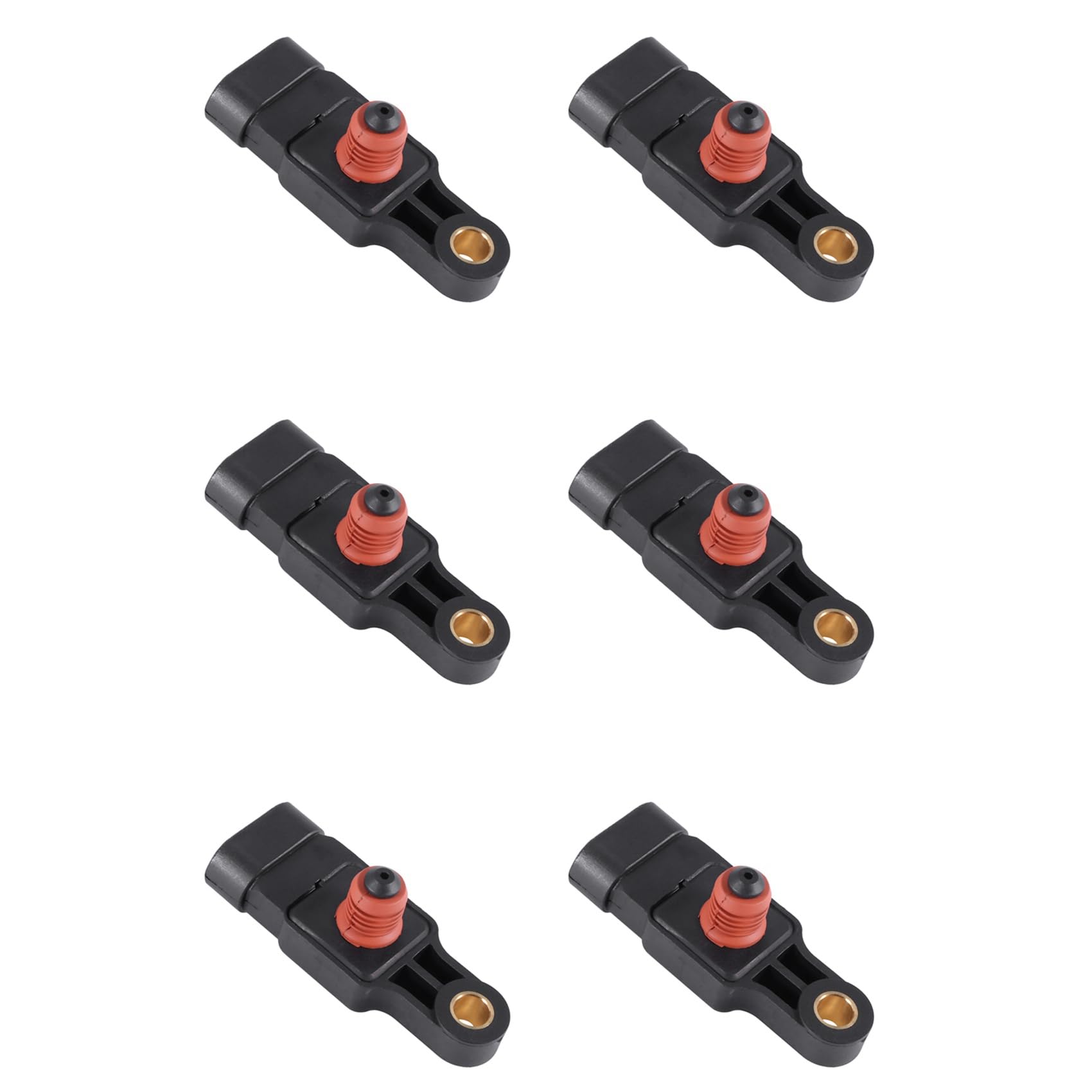 Goorvoucs 6X KrüMmer-Absolutdruck-MAP-Sensor für Aveo Kalos Funken NUBIRa LACETTI Tico 0,8 1,0 1,2 1,4 96325870 von Goorvoucs