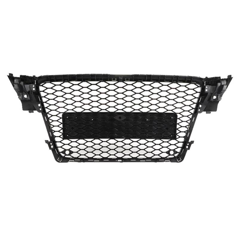 Gorgeri Frontgrill im RS4-Stil, Sport-Mesh Kühlergrill Passend für A4/S4 B8 2009-2012, Ersatzgrill, Frontgrill Grill von Gorgeri