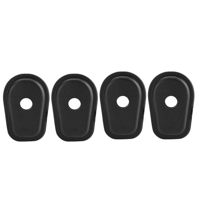 Gorgeri Blinker Dichtung, 4 Stück Motorrad Blinker Dichtung Pads für Z250 Z300 Z650 Z750 Z800 Z900 Z1000 Z750S (Schwarz) von Gorgeri