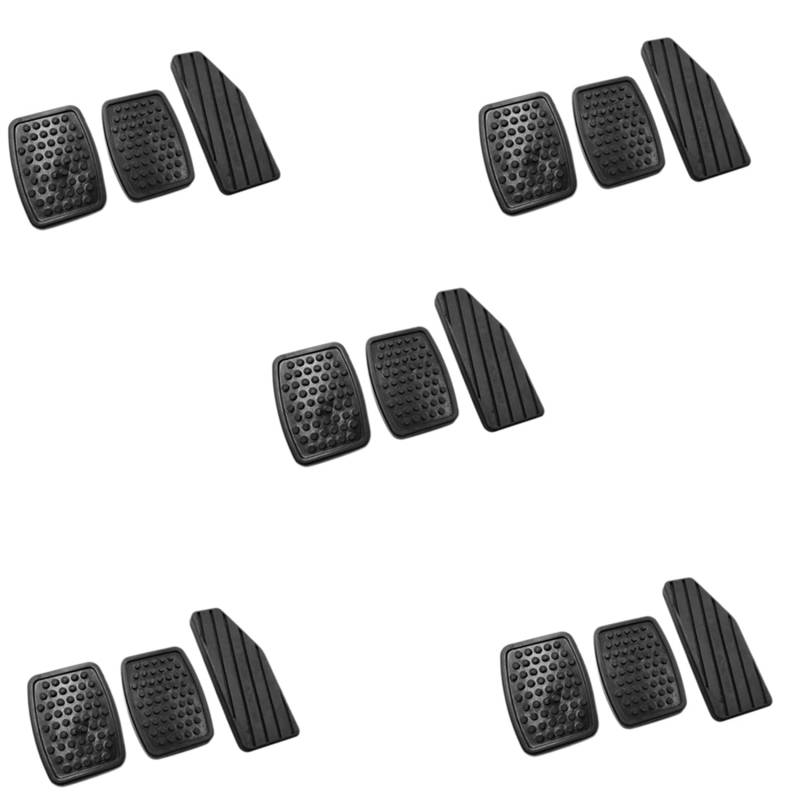 Gotoger 15 StüCke Auto Gas Pedal Kupplung Brems Pedal Gummi Pad Pedal Abdeckungs Satz für Swift 49451-60B00 von Gotoger