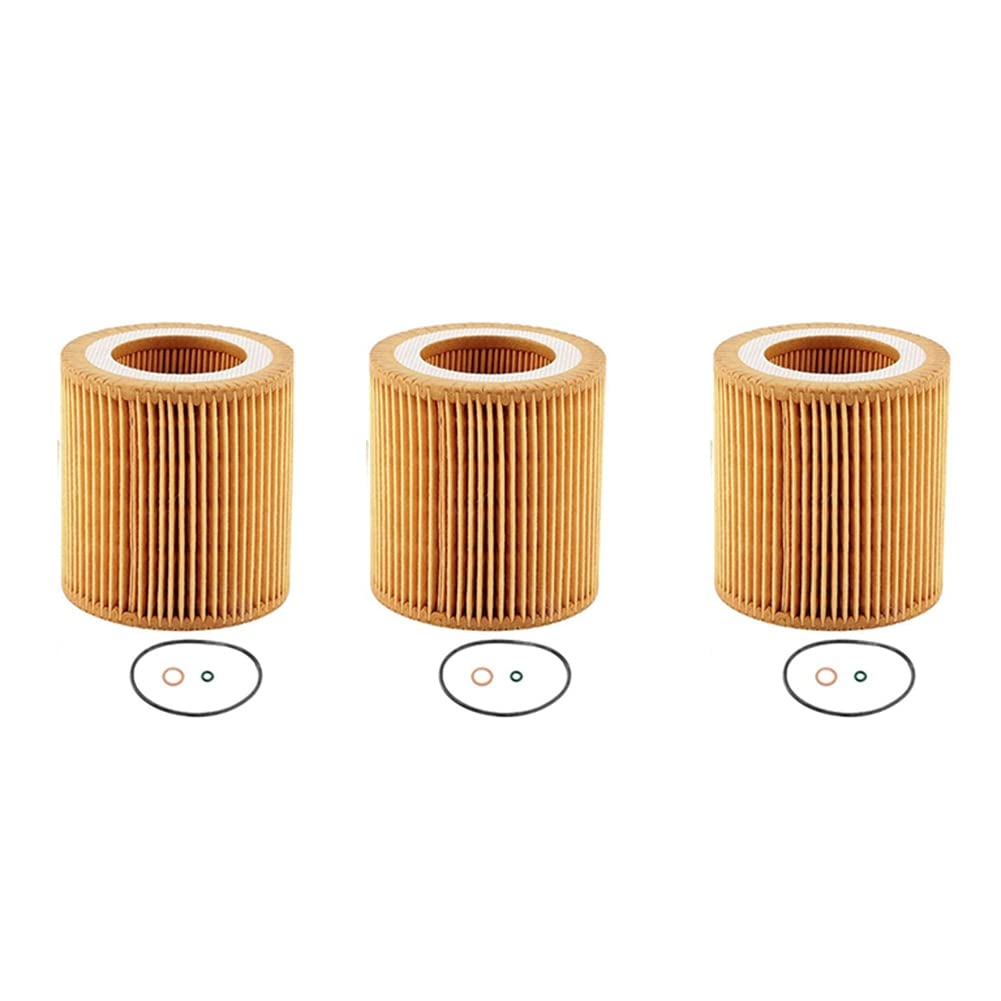 Gotoger 3 x 11-42-7-953-129 Motorölfilter für F22 F23 F30 F34 228I 320I 328I 428I 428I 528I X1 X3 Z4 11427953129 von Gotoger