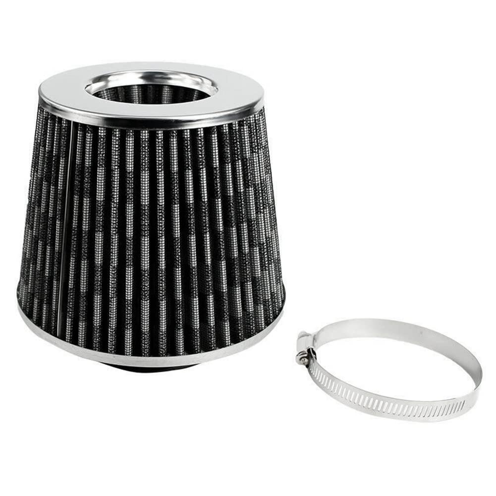 Goufride 76-Mm-Luftfilter, Pilzkopffilter, Abgasfilter, Ansaugfilter, Universal-AutozubehöR, Wie Abgebildet von Goufride