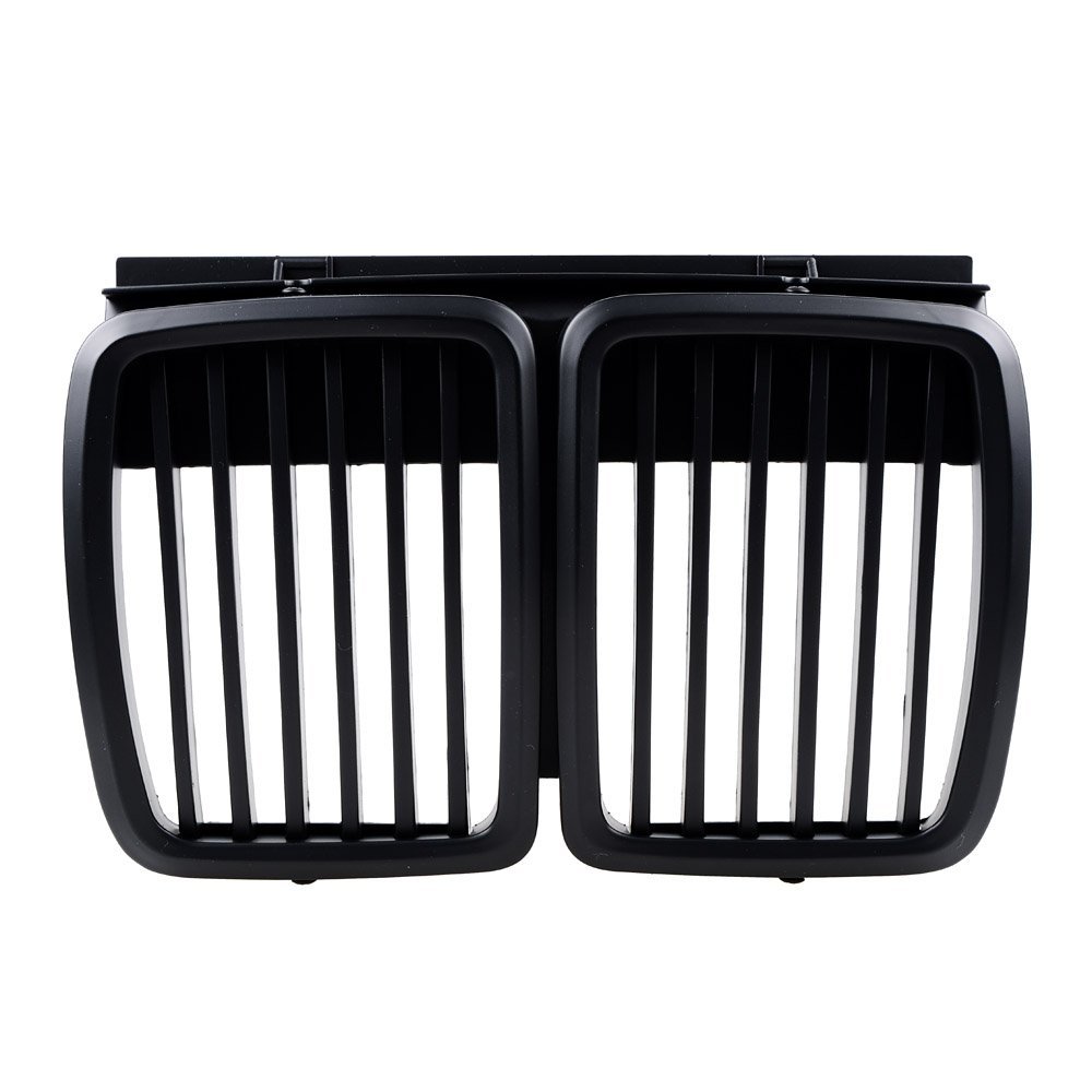 Goufride Front Grill für E30 3-Serie M3 Front Hauben Grill Matt Schwarz 1982-1994 von Goufride