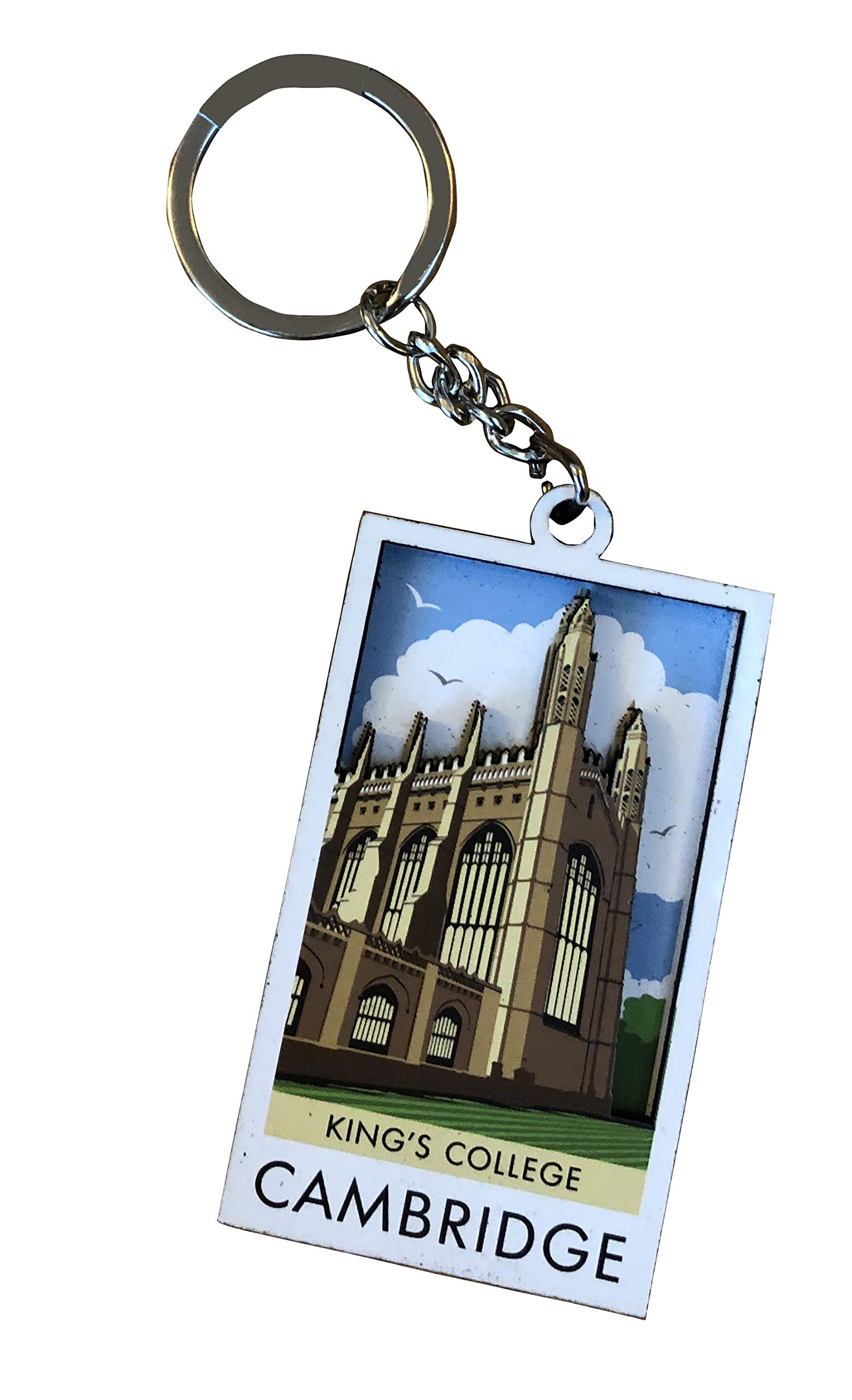 Grace's Accessories Kings College Chapel Cambridge 3D-Schlüsselanhänger – perfektes Souvineer aus Cambridge England von Grace's Accessories