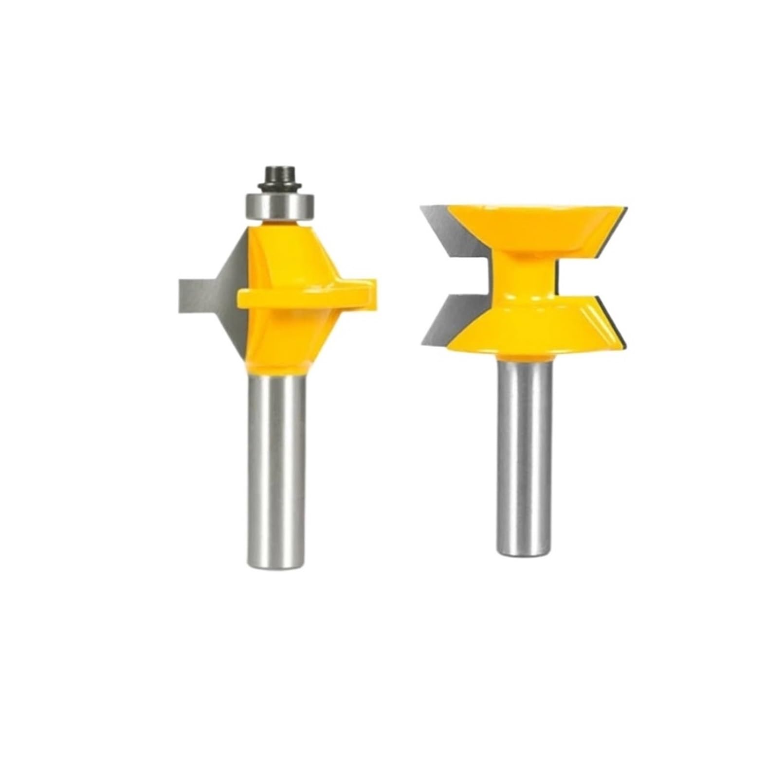 2 stücke 120 ° Rand Banding Montage Router Bit Holz Fräser for Holz Werkzeuge(8x36.5x6.35) von Graiting