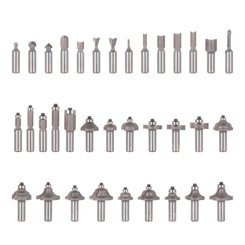 35 stücke 12,7 MM Schaft Router Bit Holz Fräser for Holz Bit Planfräser Hartmetallfräser Schaftfräser von Graiting