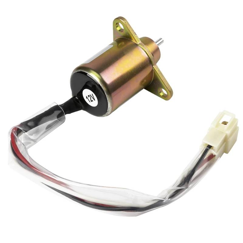 Graootoly Abschaltmagnet für 12 V Motor Takeuchi 1503ES-12S5SUC5S Stop Solenoid Part 17594-6001-4 SA4569T SA-4562T von Graootoly