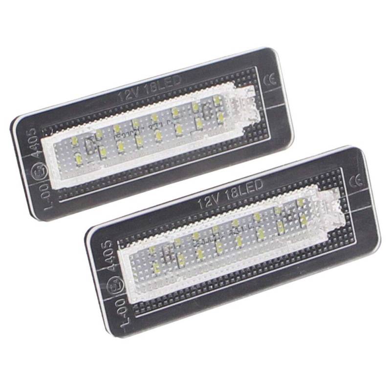 Graootoly Auto LED Kennzeichenbeleuchtung für Smart for Two Coupe Cabrio 450 451 von FOXCUP