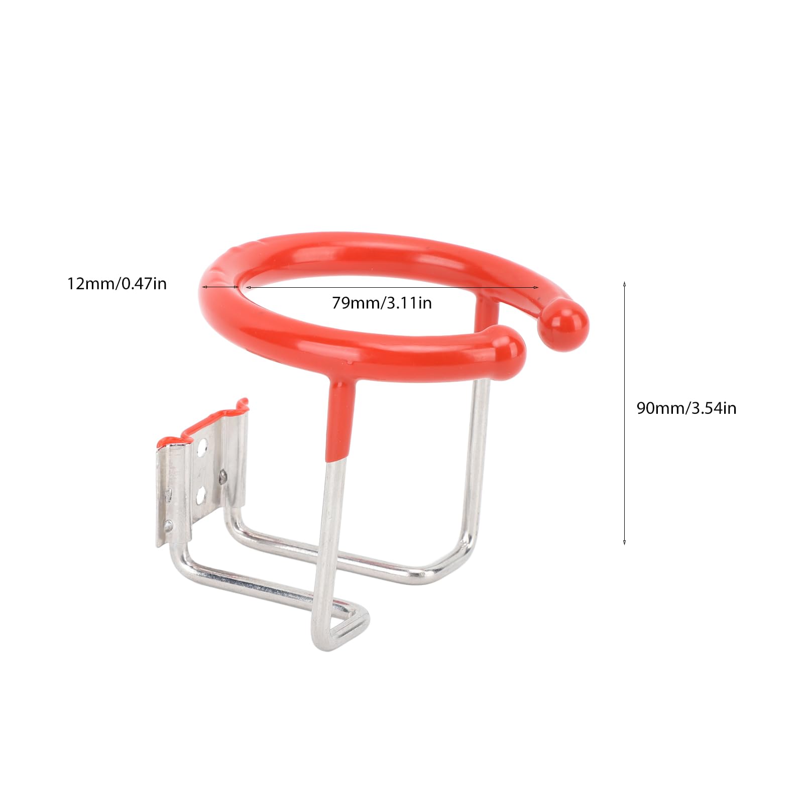 GRCFUMO -Bootsschließhalter, Edelstahl -Universalgetränkehalter mit Schrauben, Utility Ring Cup Halter für Marine Yacht Truck RV Autoanhänger Hardware von Grcfumo