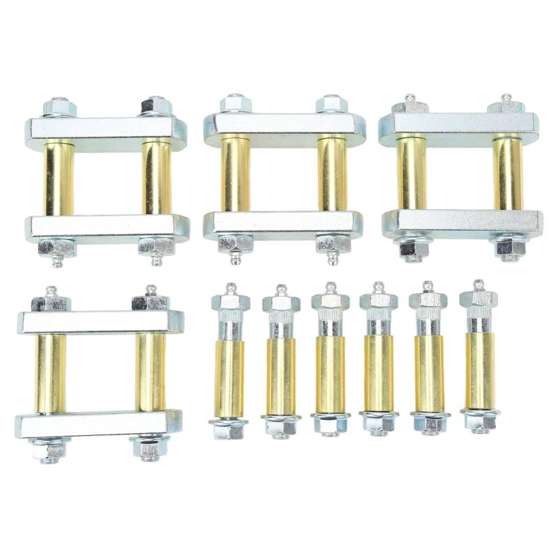 GRCFUMO Hochleistungsschäkel-Upgrade-Kit, Kfz-Ersatzschäkel-Upgrade-Kit, Hochleistungsschäkel-Upgrade-Kit für CRE3000 mit 2,25-Zoll-Schäkeln von Grcfumo