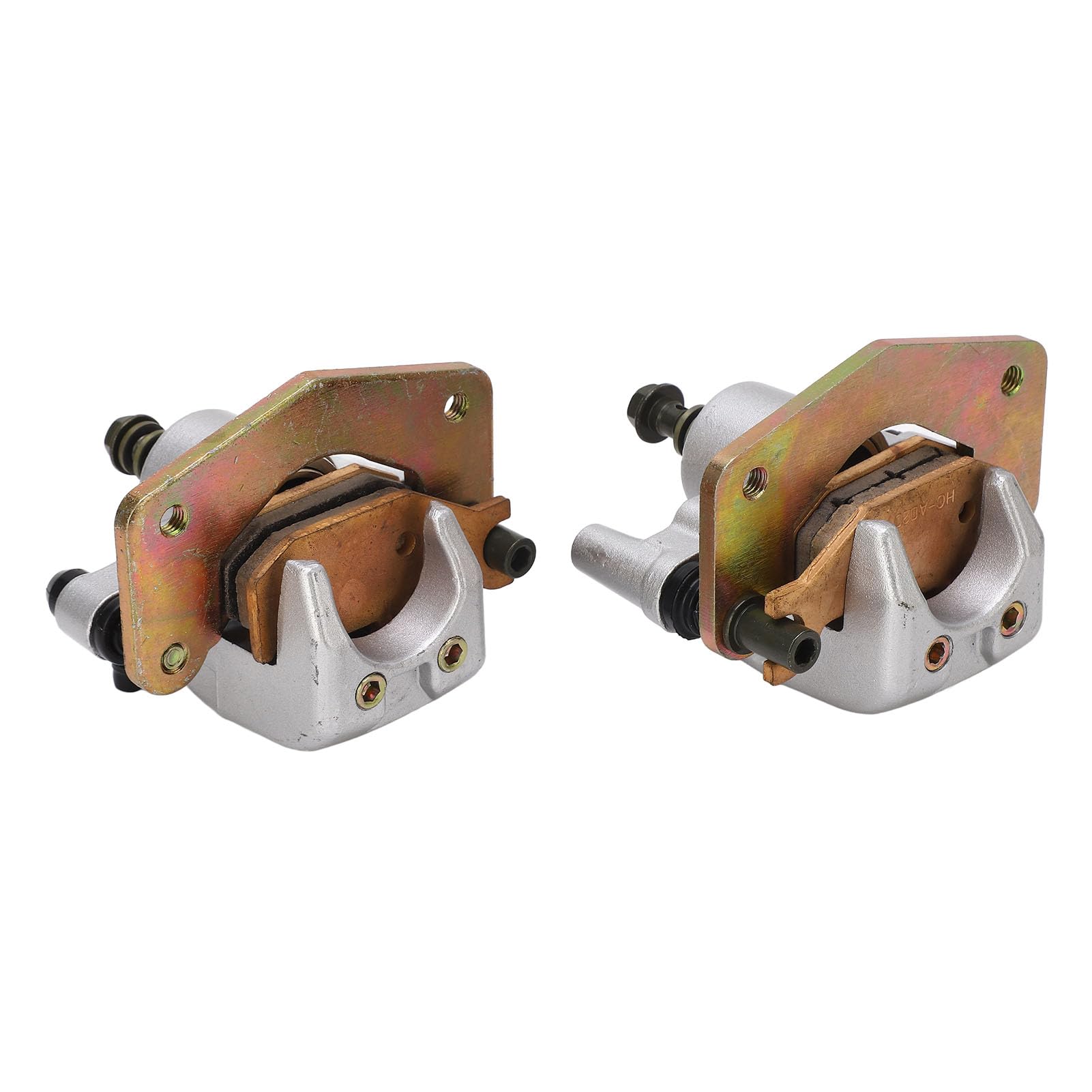 Grcfumo 1 Pair Front Brake Caliper, Metal Alloy Front Brake Caliper, Disc Brake Calipers Assembly, Wheel Clamp Assembly Replacement for ATV DS 650 X Brakes 2006 von Grcfumo