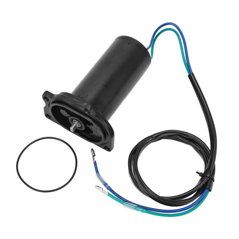 Grcfumo 12V Tilt Trim Motor, Metalllegierung Tilt Trim Motor Ersatz, Reversible Tilt Trim Motor 2-Draht mit Anschluss für Mariner 25 bis 50 PS Motor von Grcfumo