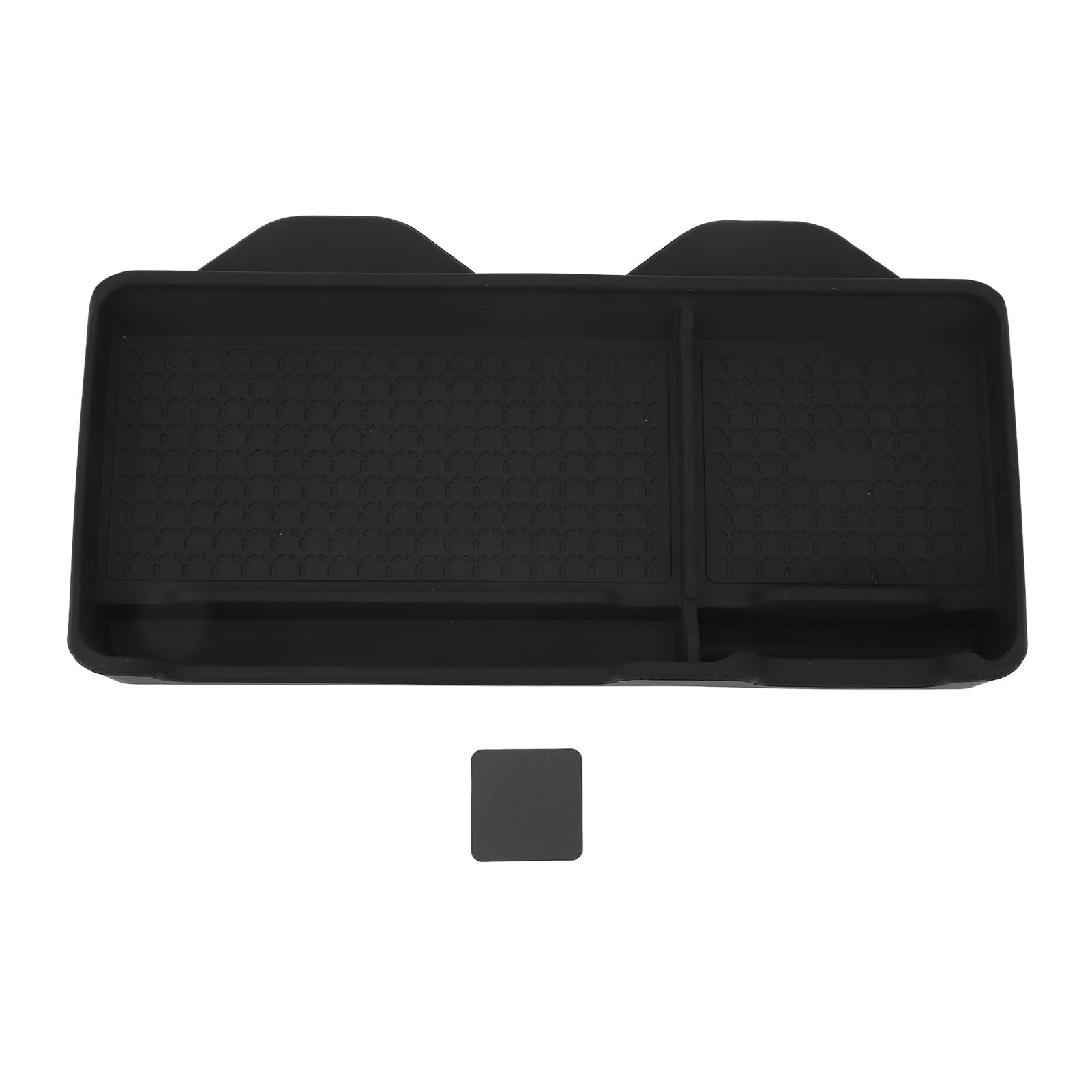 Grcfumo Auto-Armaturenbrett-Aufbewahrungskoffer, Klemm-Auto-Armaturenbrett-Aufbewahrungsbox, große Kapazität, Auto-Armaturenbrett-Ablage für Auto-Innenraum-Organizer (Black) von Grcfumo