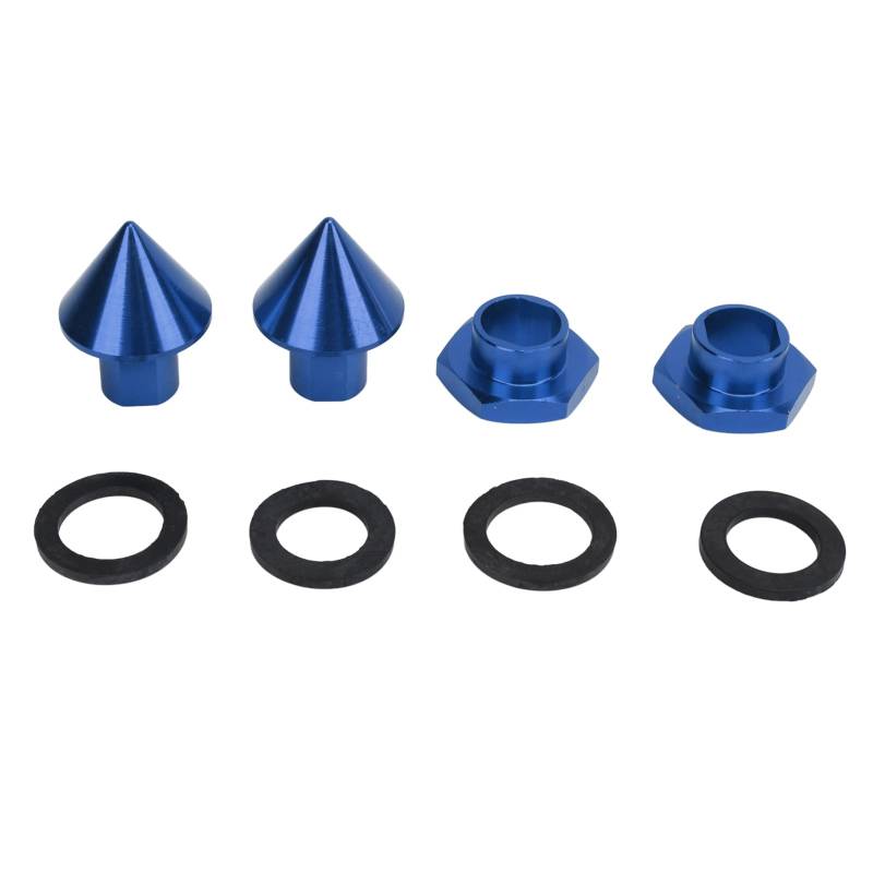 Grcfumo Heckscheiben-Glasstreben-Hardware-Reparatursatz, Windschutzscheiben-Glasstreben-Reparatur aus Aluminiumlegierung, Windschutzscheiben-Glasstreben-Hardware für Schrägheck (Blue) von Grcfumo